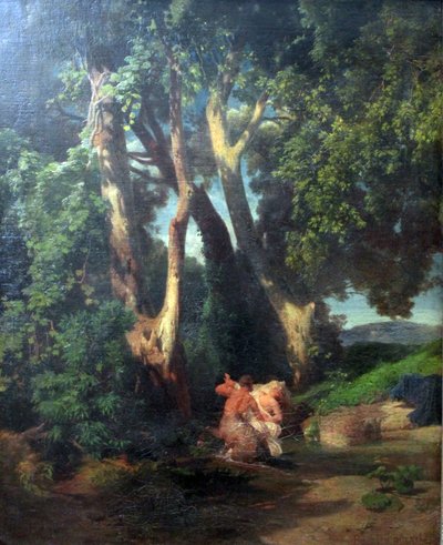 Kentaur und Nymphe von Arnold Böcklin